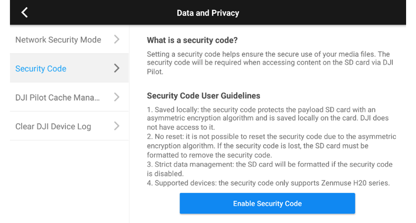 Dji 2024 data security